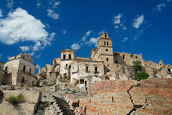 Abandoned mountain village of Craco