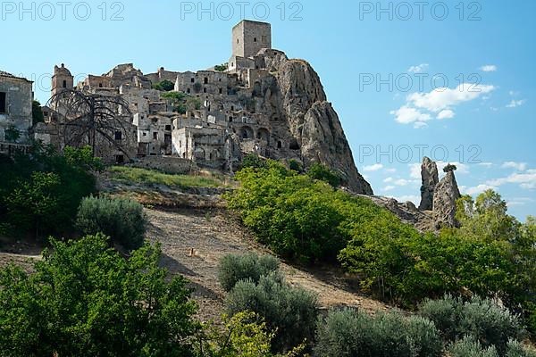 Abandoned mountain village of Craco