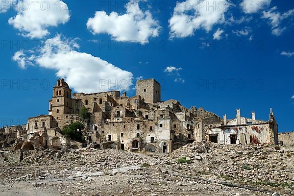 Abandoned mountain village of Craco