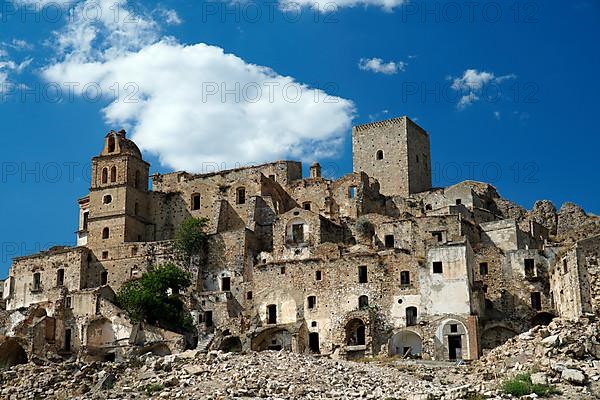 Abandoned mountain village of Craco