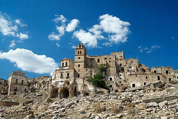 Abandoned mountain village of Craco
