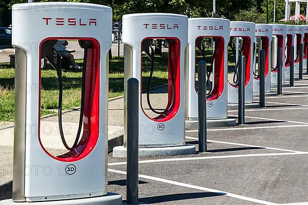 Charging stations for electric cars