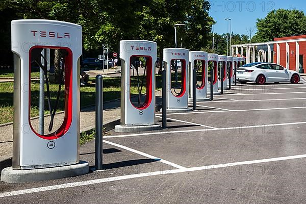 Charging stations for electric cars