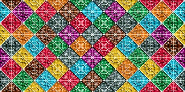 Decorative mosaic background in colors