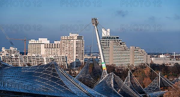 Tent roof of the Olympic Stadium