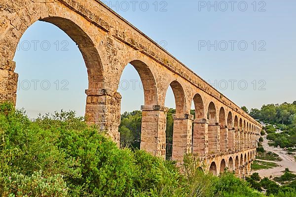 Old roman aqueduct