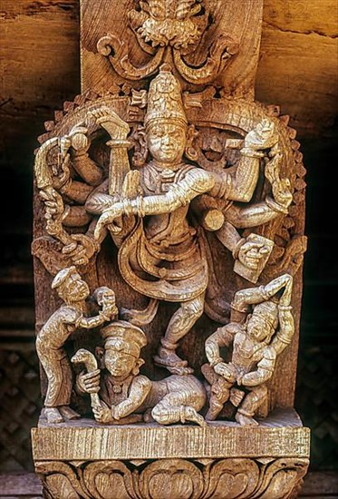 Lord Siva Nataraja as Urdhva Tandava posture