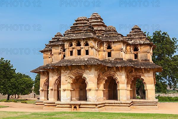 Lotus Mahal. Royal Centre. Hampi