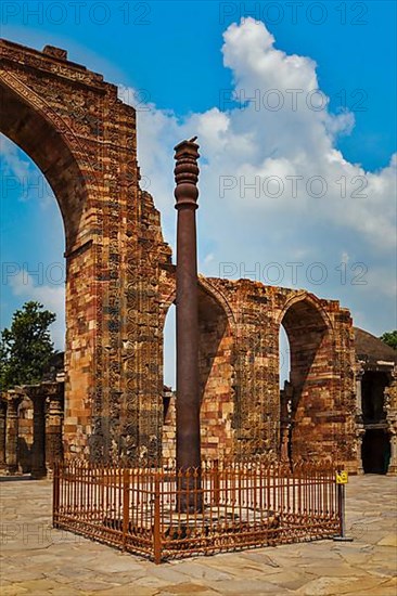 Iron pillar in Qutub complex