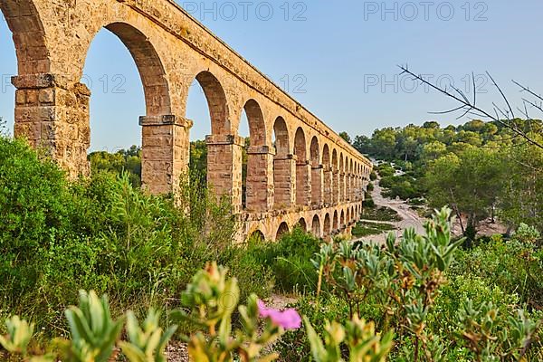 Old roman aqueduct