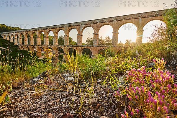 Old roman aqueduct