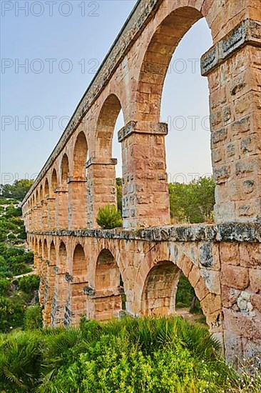 Old roman aqueduct