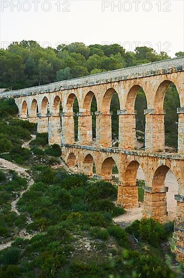 Old roman aqueduct