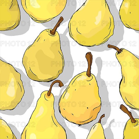 Pears repeating pattern