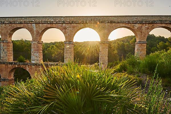 Old roman aqueduct