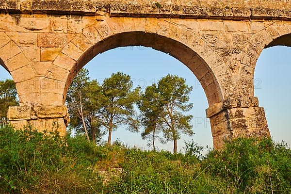 Old roman aqueduct