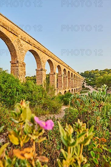 Old roman aqueduct