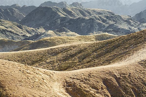 Moonscape close to Swakopmund. Mountains which look like on the moon. Swakopmund