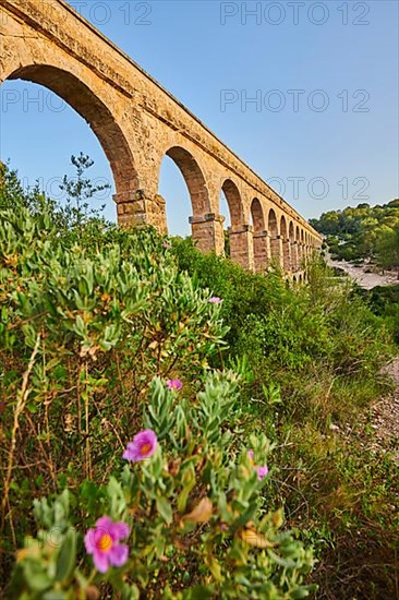 Old roman aqueduct