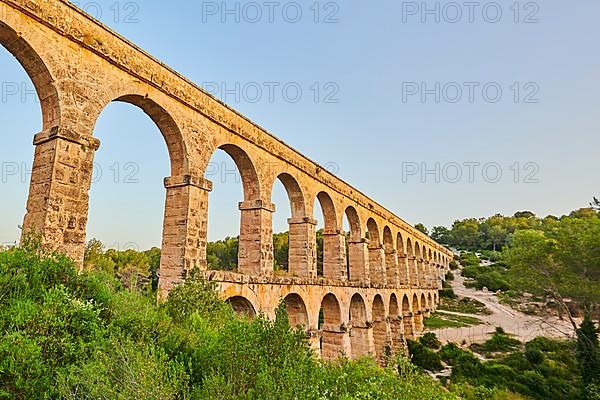 Old roman aqueduct