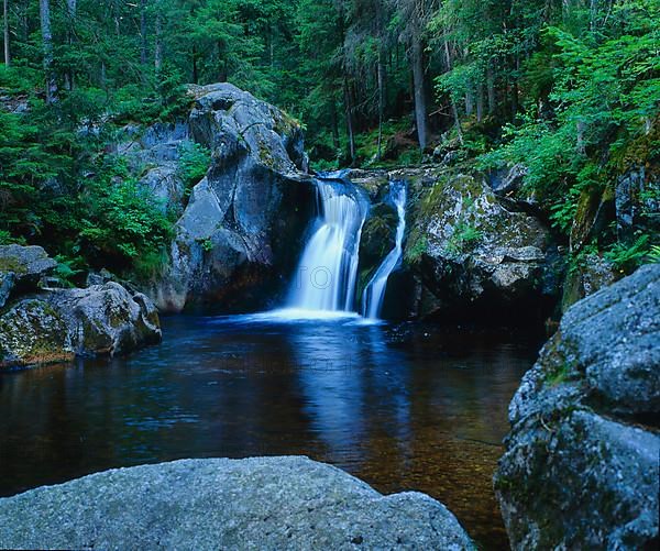 Glacier mill in the Hotzenwald near Goerwihl