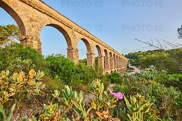 Old roman aqueduct