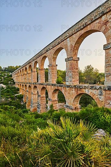 Old roman aqueduct