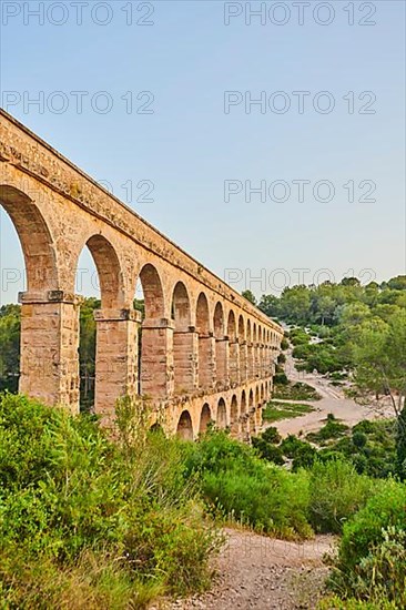 Old roman aqueduct