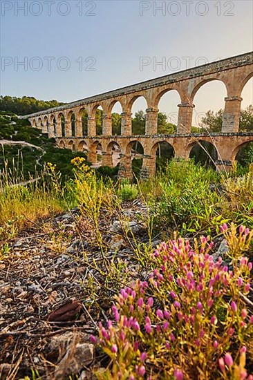 Old roman aqueduct