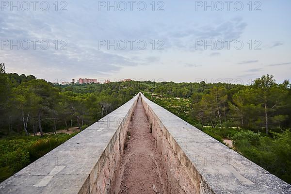 Old roman aqueduct