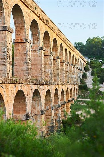 Old roman aqueduct