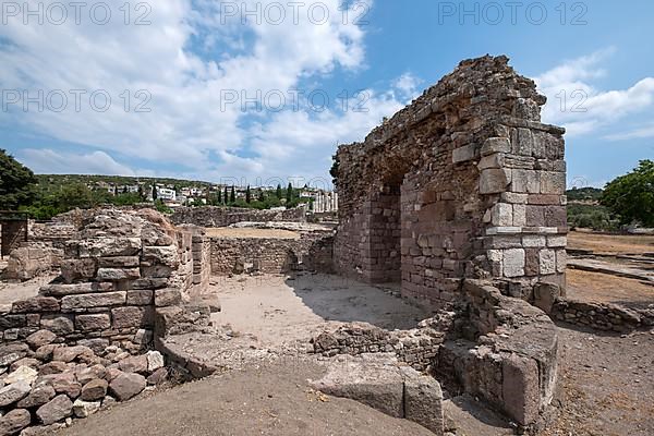 Ruins in The Temple of Apollon Smintheion