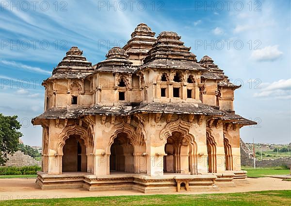 Lotus Mahal. Royal Centre. Hampi