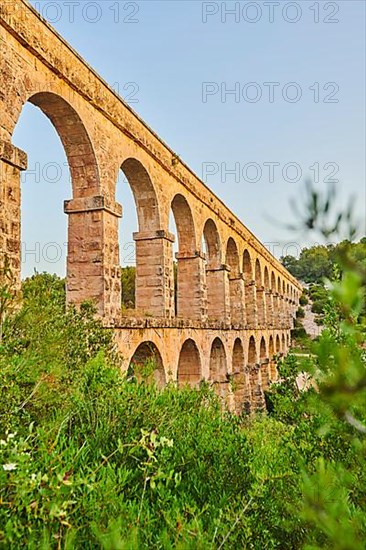 Old roman aqueduct