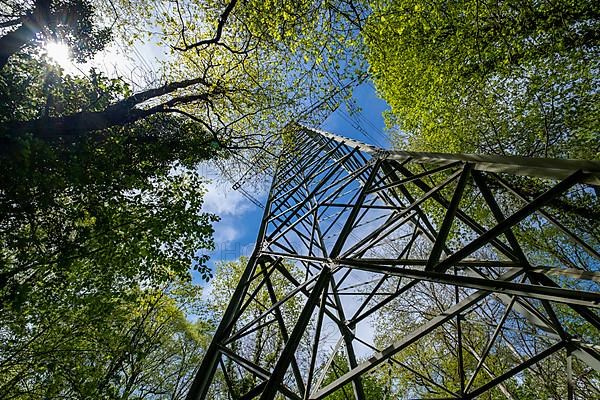 High-voltage pylon