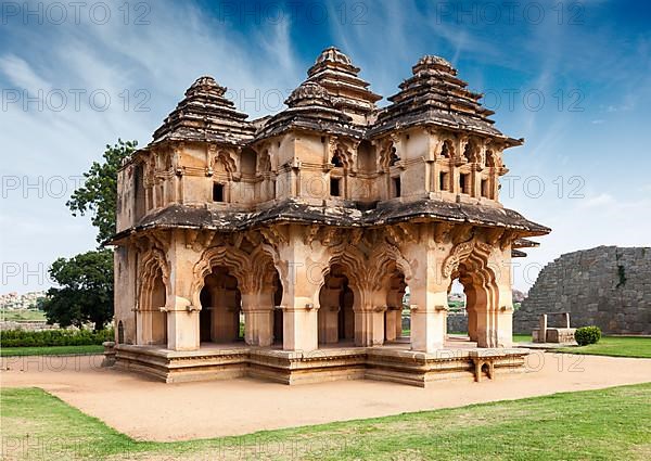 Lotus Mahal. Royal Centre. Hampi