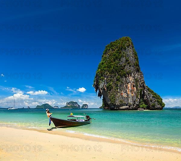 Thailand tropical vacation concept background