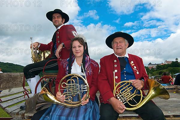 Musicians at the Farm Museum