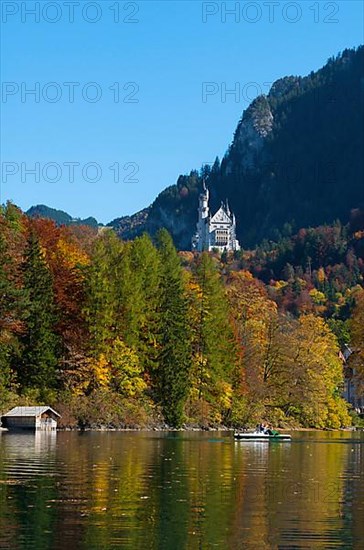 Neuschwanstein Castle with Alpsee