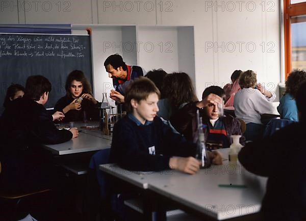 Hagen. Teaching at a comprehensive school ca. 1990