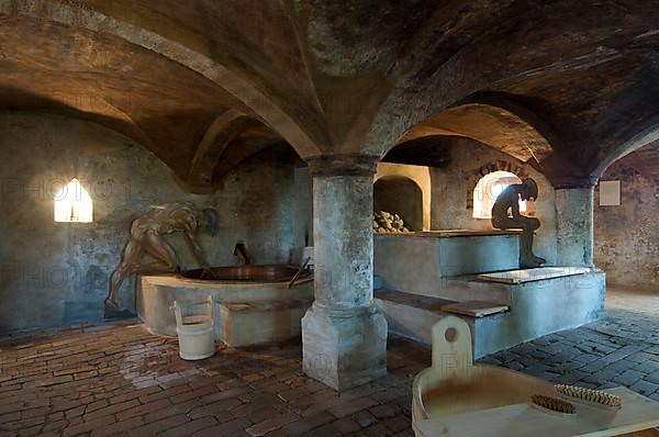 Historic bathing room
