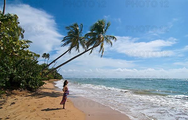 Woman on the beach