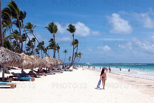 Woman on the beach