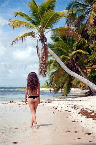 Woman on the beach