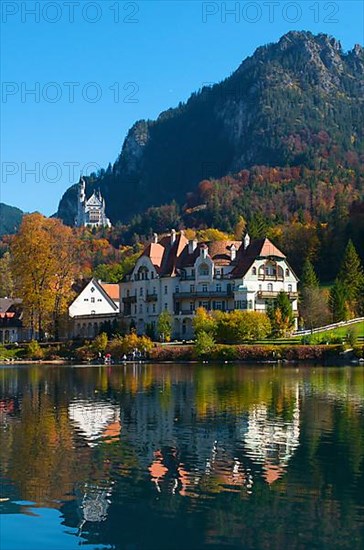 Neuschwanstein Castle with Alpsee