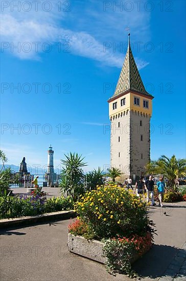 Harbor with Mangturm tower