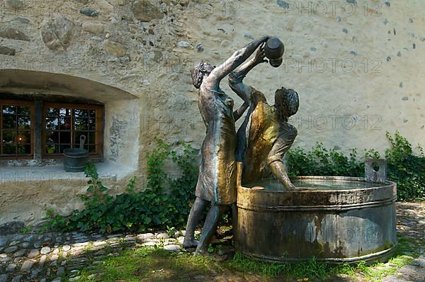 Head washer fountain