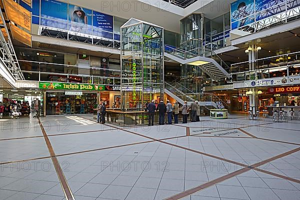 Main hall with water clock