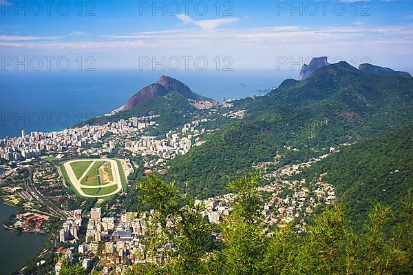 View over Leblon and Ipanema