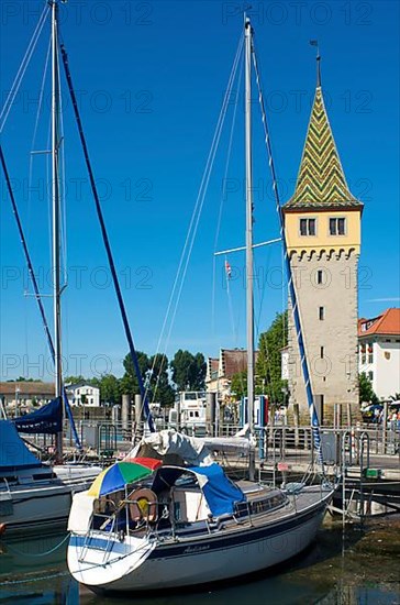 Harbor with Mangturm tower